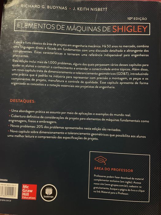 Livro de engenharia mecânica