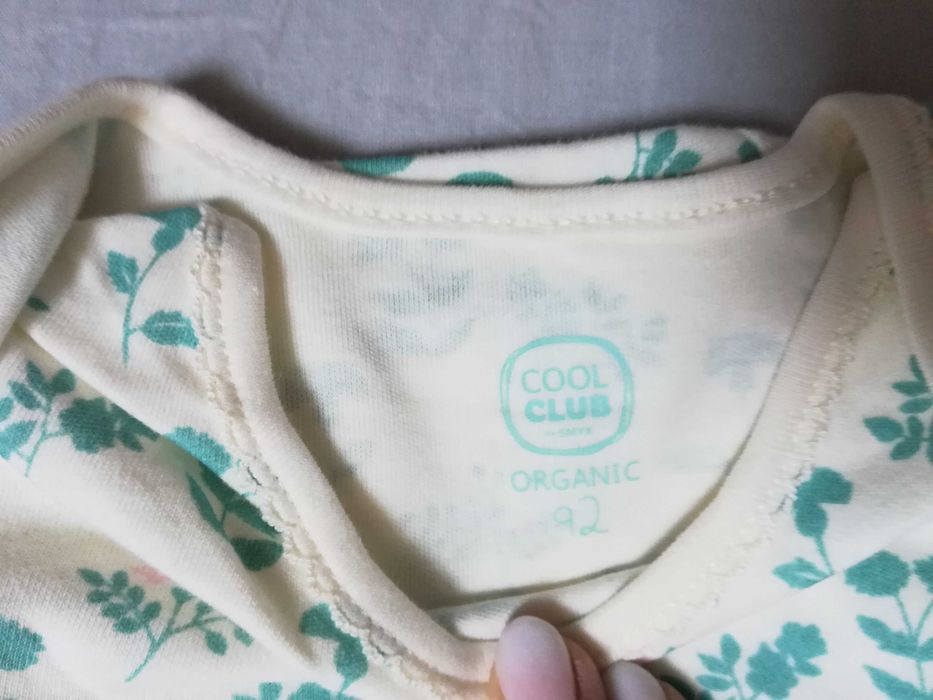 Body dla dziewczynki r. 92 nowe firmy COOL CLUB bawełniane