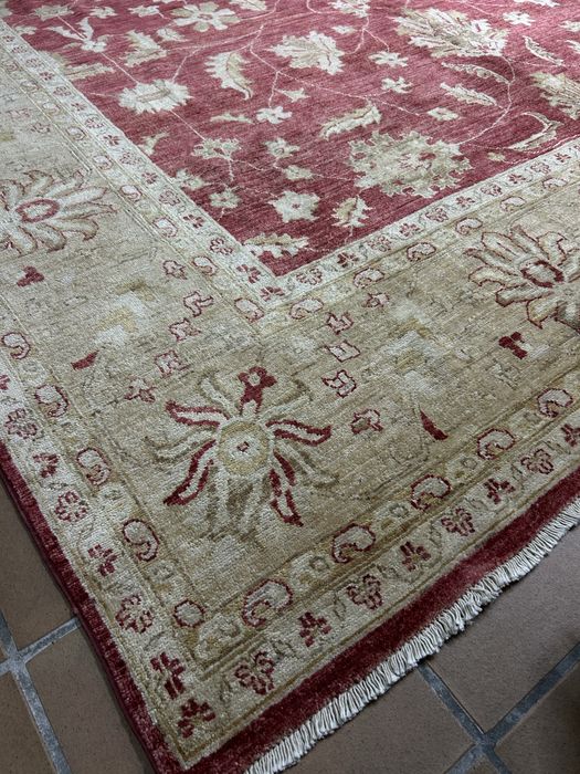 Tapete oriental Ziegler,XXL,NOVO,original pura lã feito à mao,375x265