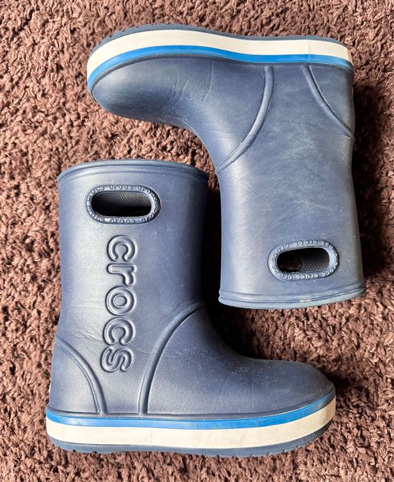 Crocs kalosze unisex lekkie C13 30 31 bdb