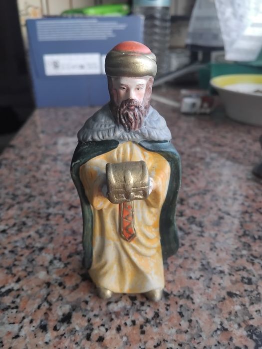 Conjunto de figuras de presépio