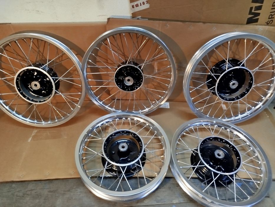 Koła mz etz komplet mz nierdzewne szprychy