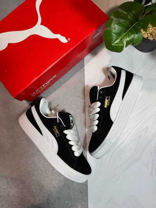 Puma Suede Xl Black White
