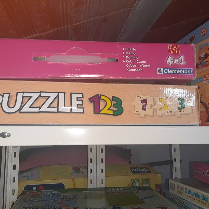 Vários jogos / puzzles, desde 6€.