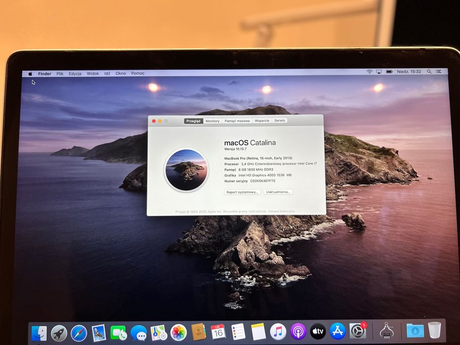 MacBook Pro Retina 15'' (Late 2013) Radom • OLX.pl