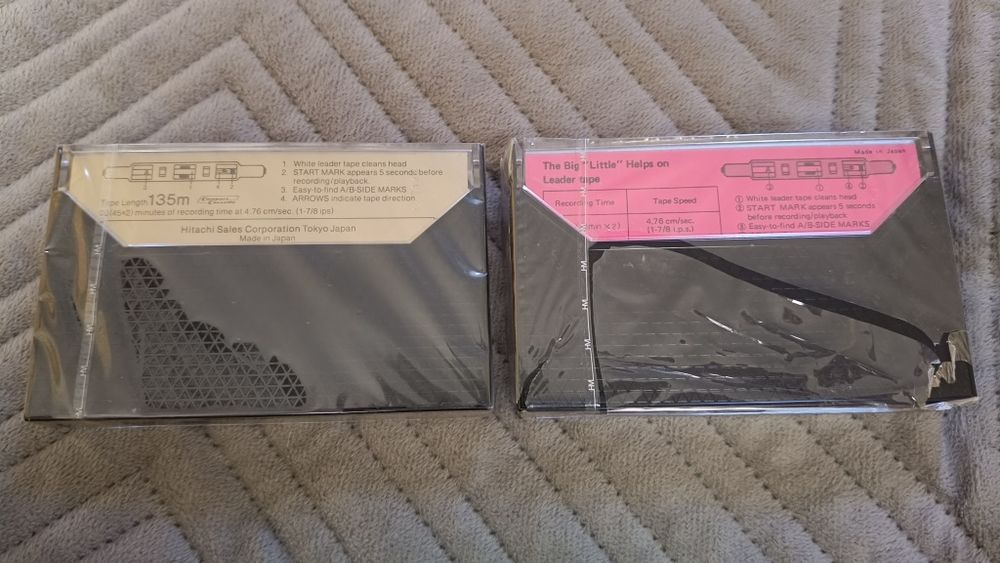 ‼️Аудио кассеты ‼️ аудиокассеты аудіо касети Hitachi 2 шт новые