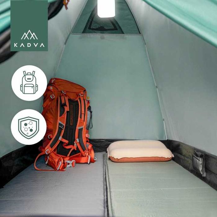 Lekki namiot kempingowy 2 osobowy KADVA turystyczny WODOODPORNY