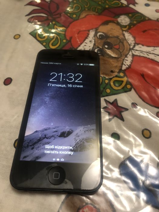 Iphone 5 Black/Gray: 520 грн. - Смартфоны / мобильные телефоны
