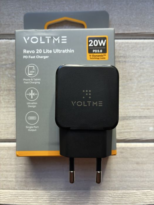 Пласка зарядка Voltme Revo 20W PD Ultrathin USB-C