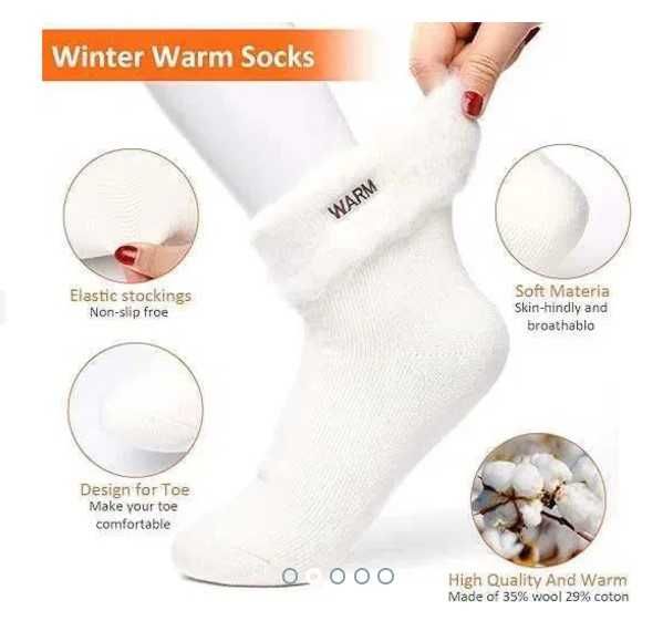 Nowe damskie skarpety / skarpetki /frota / ocieplane / zimowe !1957!aa