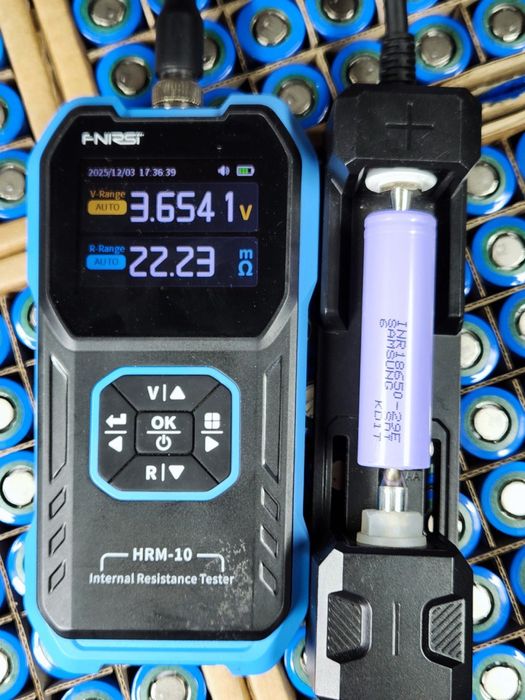 Качественные аккум Samsung 29E v6 18650 роб. напруга 2,9–4,3В