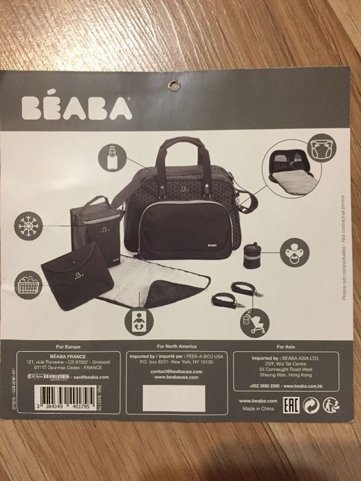 Jeszcze taniej! Torba Beaba Geneve torba dla mamy, niemowląt, do wózka