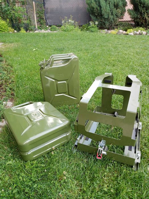 2 x 20 L KANISTER GELG + Mocowanie bagażnik dachowy