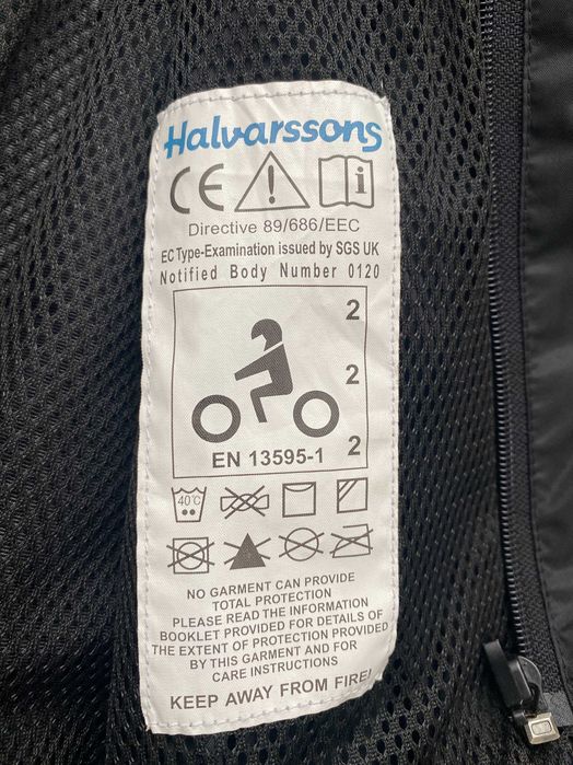 Захисна мотокуртка Halvarssons.