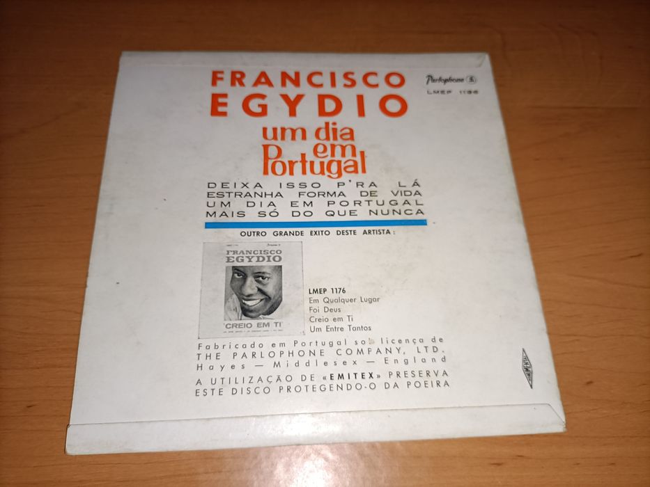 Francisco Egydio _Um dia em Portugal Vinil