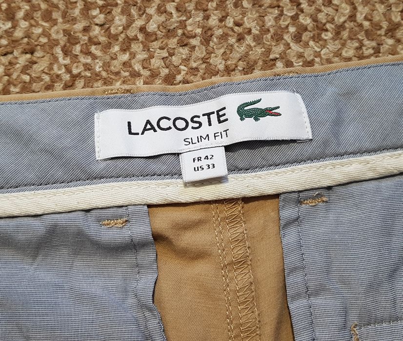 Lacoste шорти бермуди slim fit оригінал W33 M-L