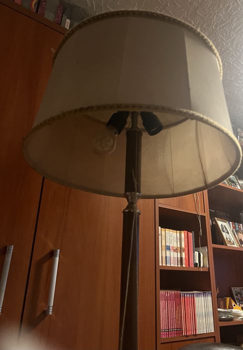 LAMPA duża stojąca PRL