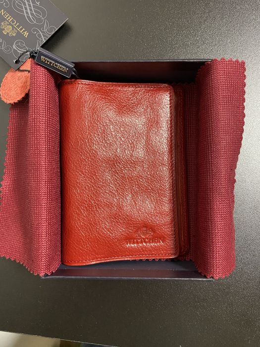 Skórzane etui na paszport wittchen