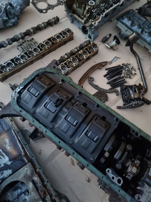 Na części silnik m50b20 bmw e30 e34 e36 2.0 Korba Wał glowica misa