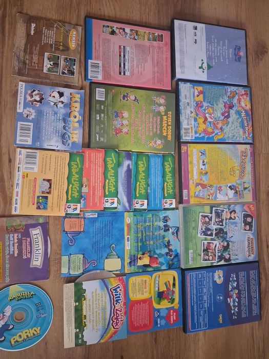 Zestaw bajek DVD dla dzieci