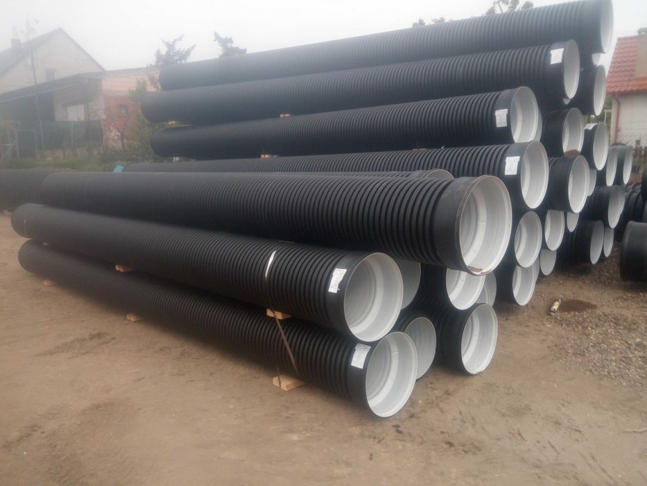 Rura przepustowa fi 400 dwu ścienna na mostek 6 M c. Brutto