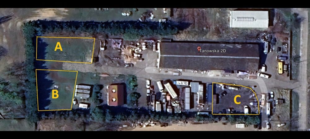 Place utwardzone i nieutwardzone  do wynajęcia Police