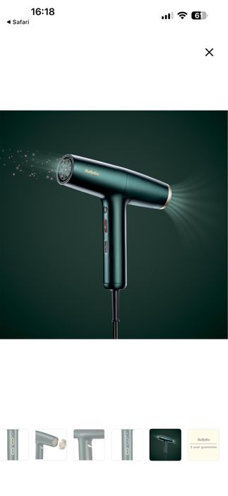 Фен BaByliss Air Power Pro D6555DE