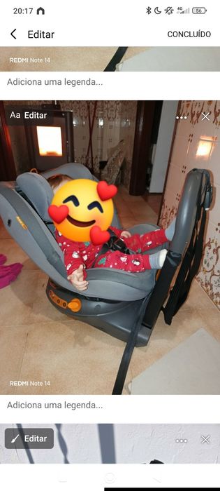 Cadeira auto Chicco COM ISOFIX