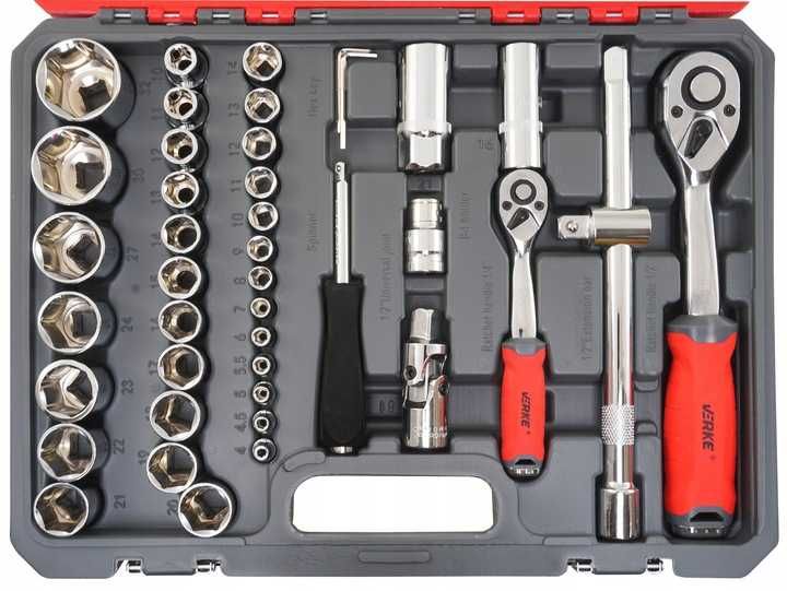 Klucze nasadowe  94szt narzędzi BITY TORX 2 grzechotki