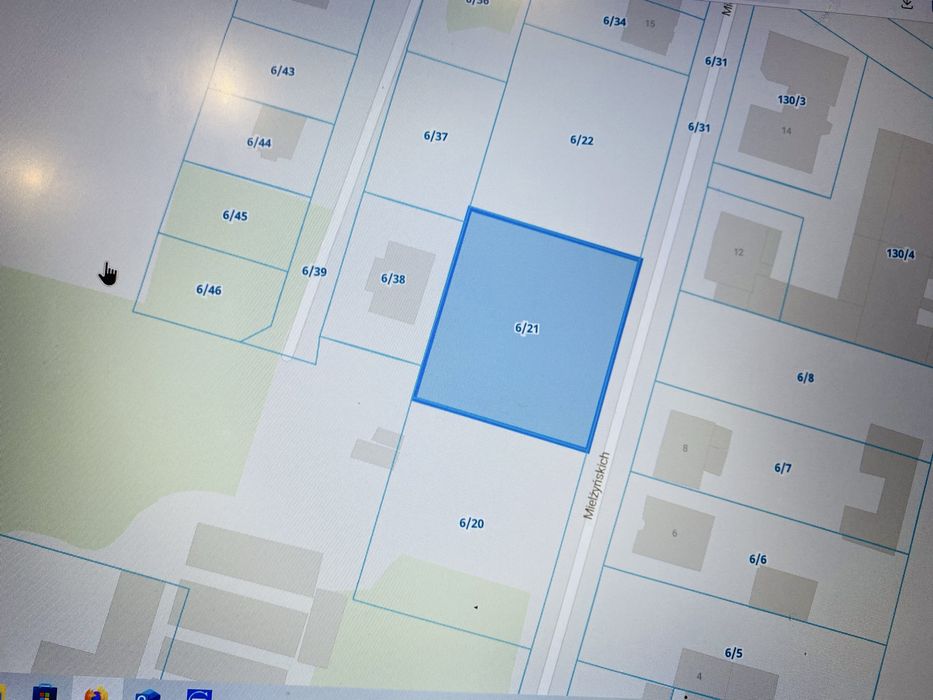 Działka 1600m Leszno ul. Mielżyńskich