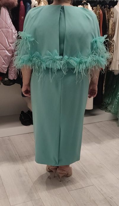 Vestido cerimónia tamanho grande