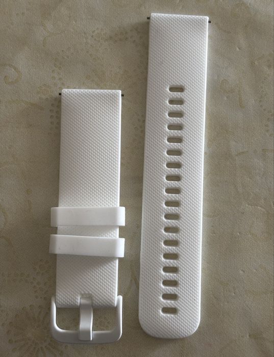 pasek Garmin 22 mm biały