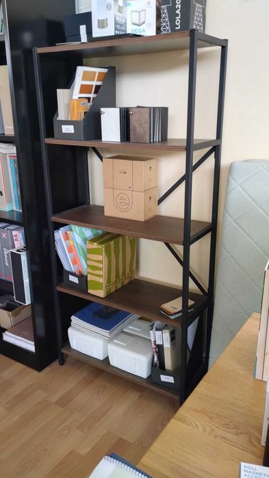 Conjunto Estante e secretária FLEXI