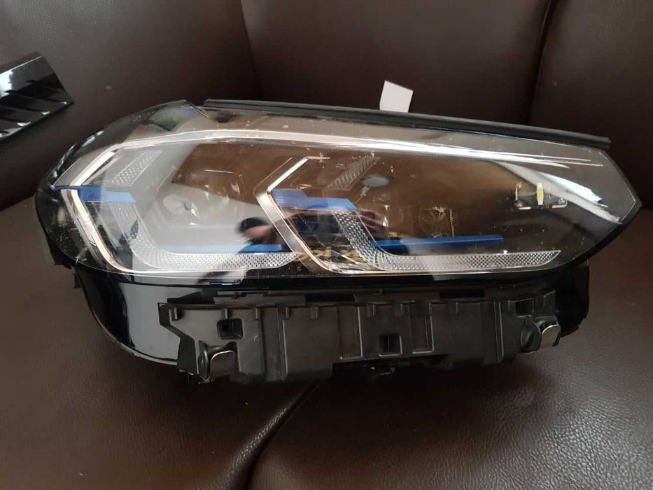 фари бмв x5 f15 лазер права і ліва дефект під відновлення без блочків