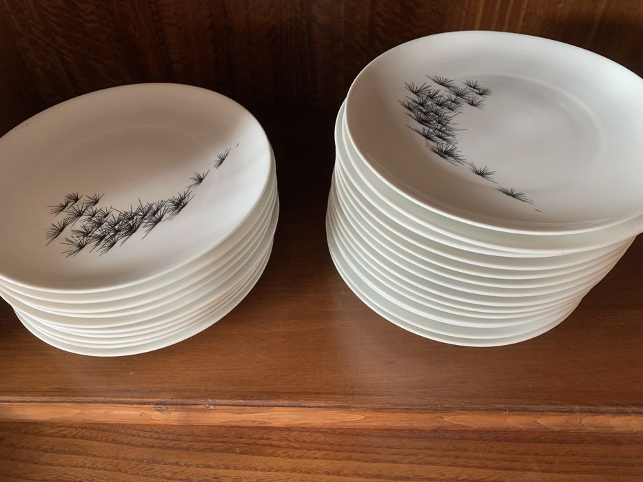 Serviço Vista Alegre - antigo - 72 peças