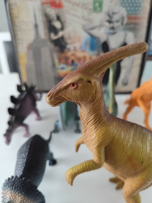 Dinossauros de borracha