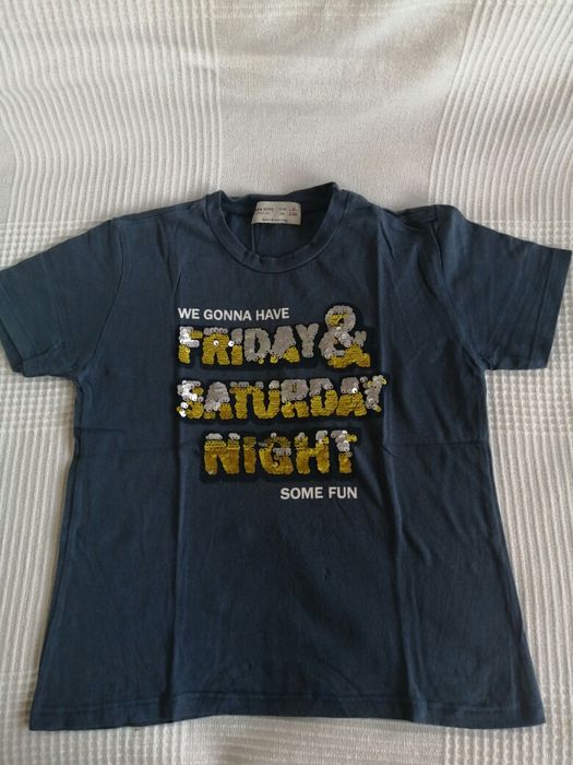 Camisolas rapaz 6 anos Zara Kids lantejolas