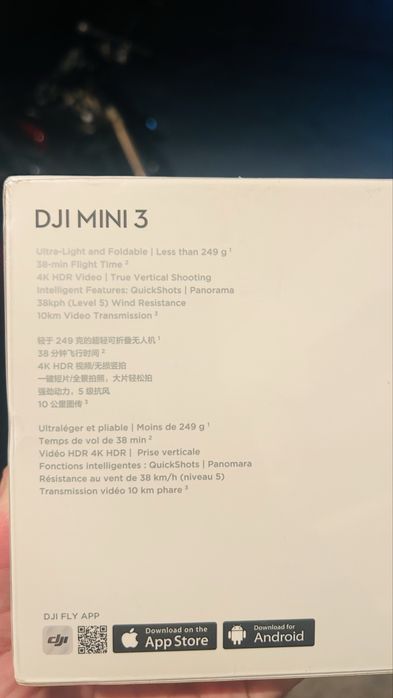 Dji mini 3 com DJI RC 4K