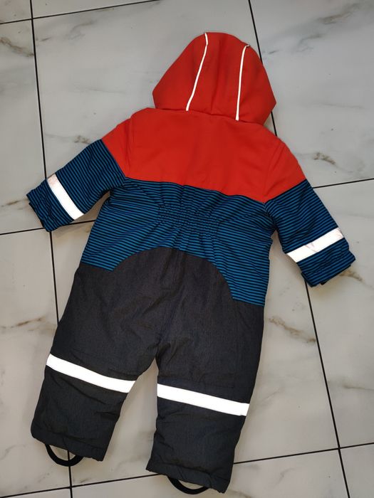 Зимний мембранный термо комбинезон Topomini 74-80 см