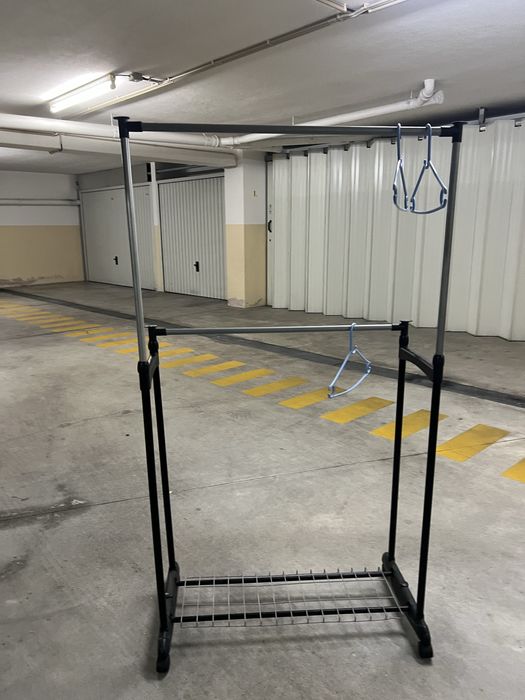 Charriot duplo preto e pratedao