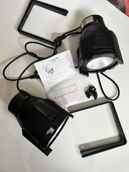 2 reflektory studyjne led DJ , wesele , impreza