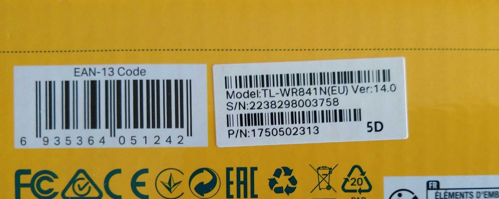 Роутер Tp-link TL-WR841N