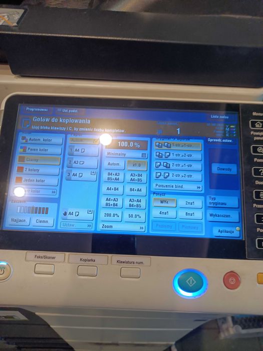 Sprzedam kserokopiarkę Konica Minolta bizhub C554e