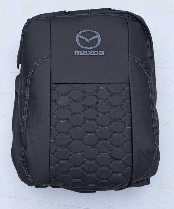 Кожаные авточехлы Mazda 6 GJ 2018+ Модельные Новые EMC-ELEGANT