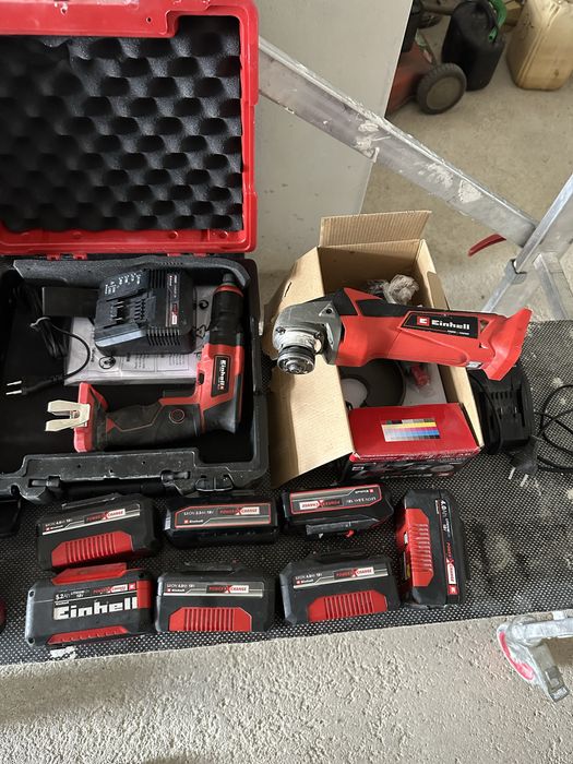 Kit maquinas a bateria einhell