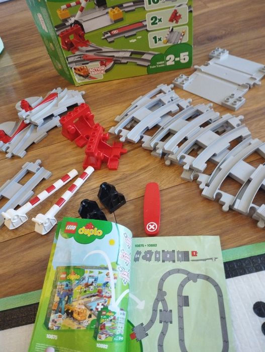 Klocki LEGO Duplo 10882 Tory kolejowe