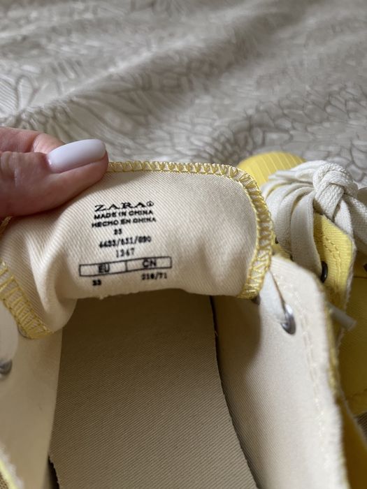 Кеды кроссовки макасини Zara 32-33