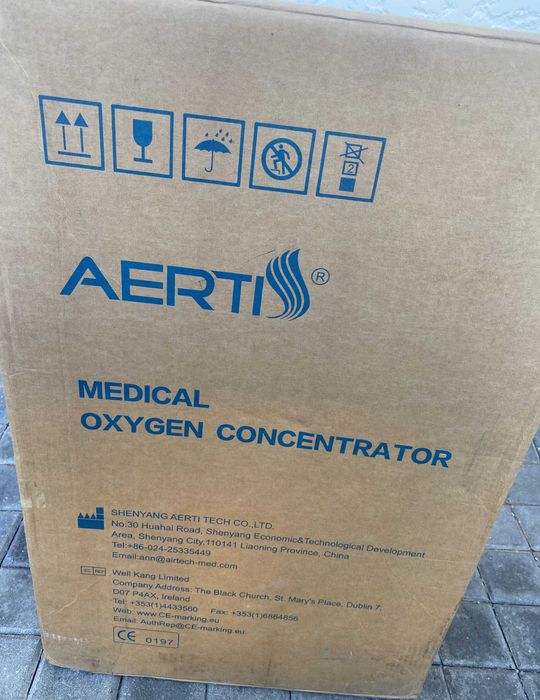 Concentrador de Oxigénio AERTI Modelo AE-5 (Redução de preço!)