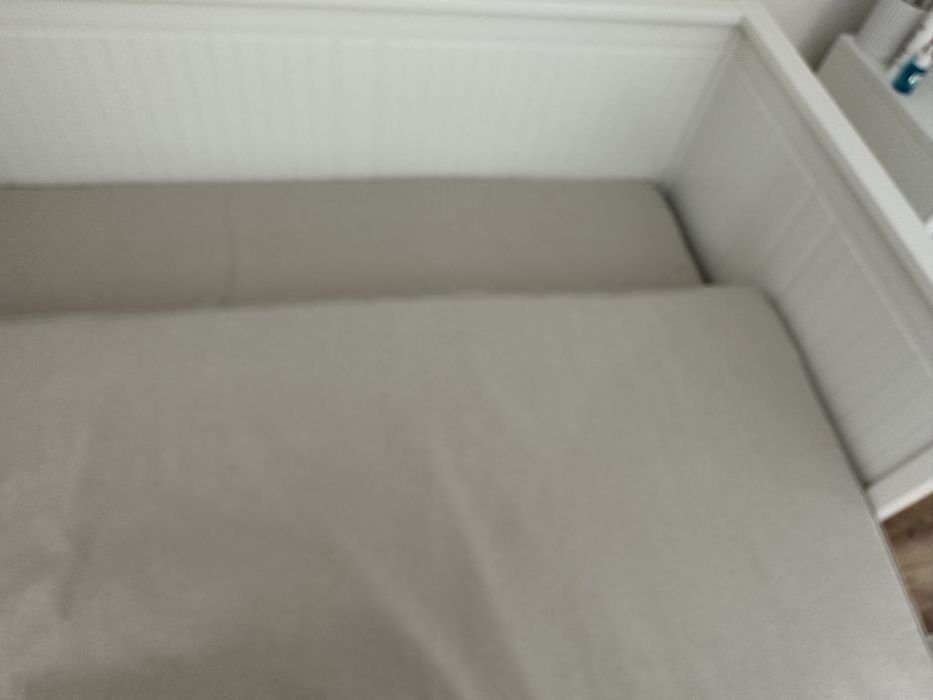 Sofa łóżko  Hemnes Ikea białe + materac