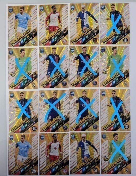 Limitowane karty Limited Edition XXL Panini FIFA 365 Nowa karta Adrena